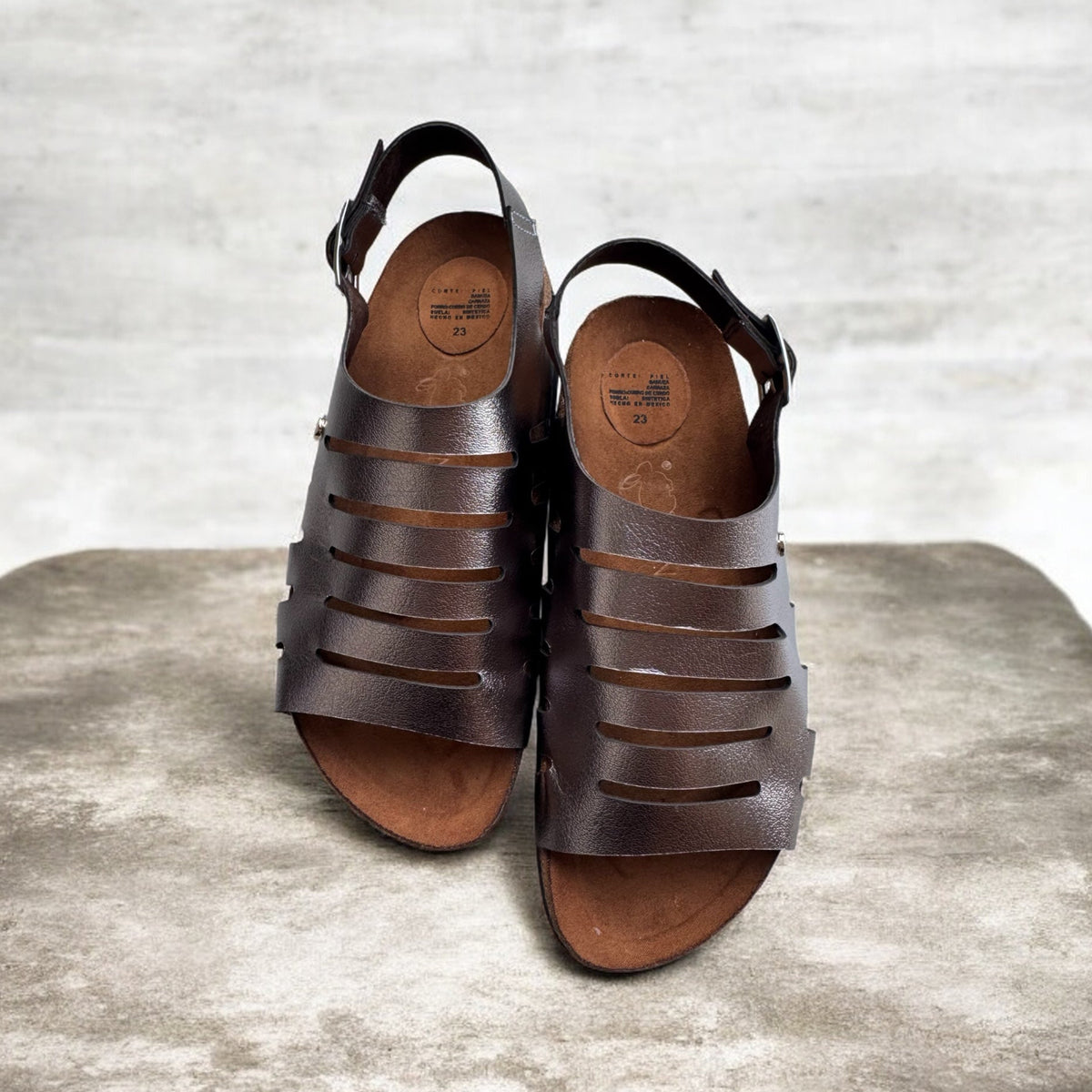 SANDALIA LÍNEA NOBLE PIEL - UNISEX