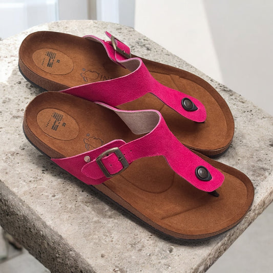 SANDALIA RAÍZ GAMUZA - UNISEX