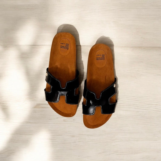 SANDALIA CENDRA LUXE CHAROL - UNISEX