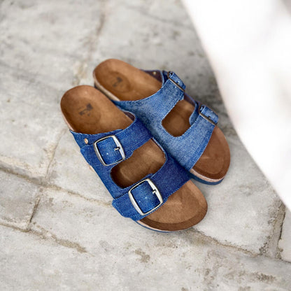 SANDALIA URBAN CONFORT DENIM - UNISEX