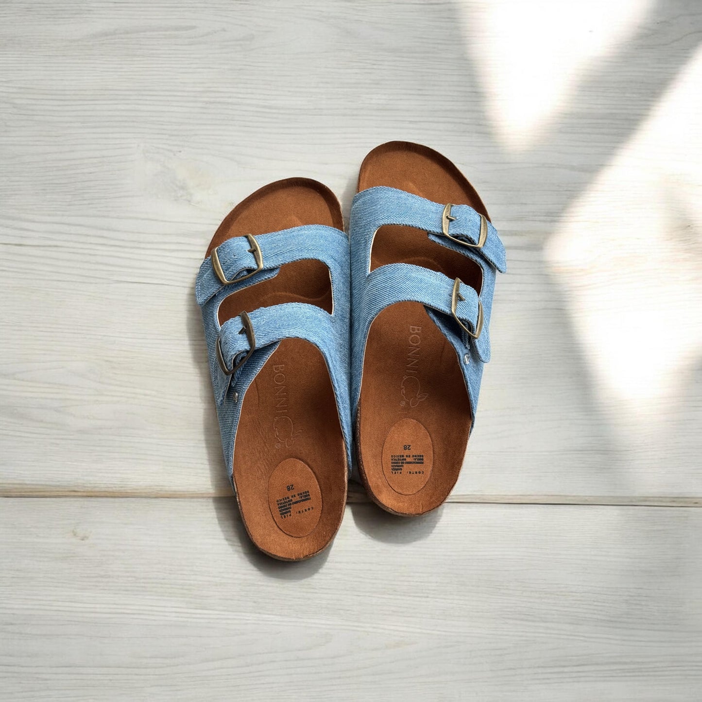 SANDALIA URBAN CONFORT DENIM - UNISEX