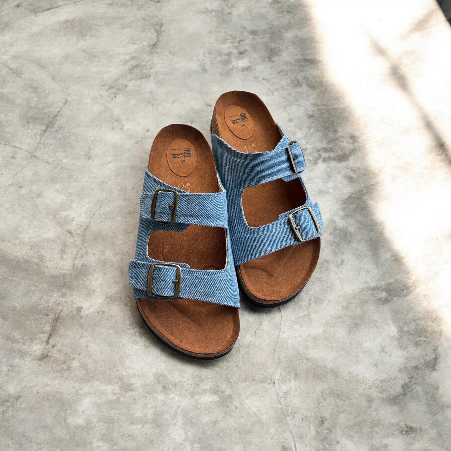 SANDALIA URBAN CONFORT DENIM - UNISEX