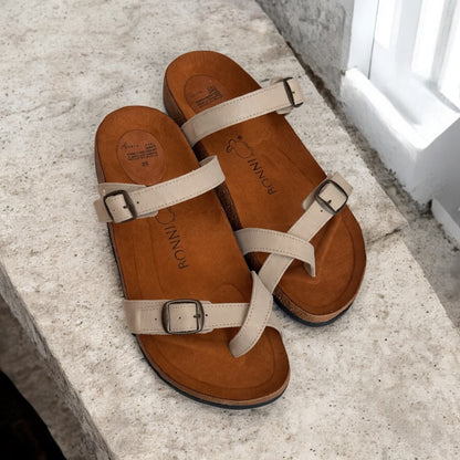 SANDALIA AGAR SLIM PIEL - UNISEX