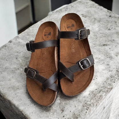 SANDALIA AGAR SLIM PIEL - UNISEX