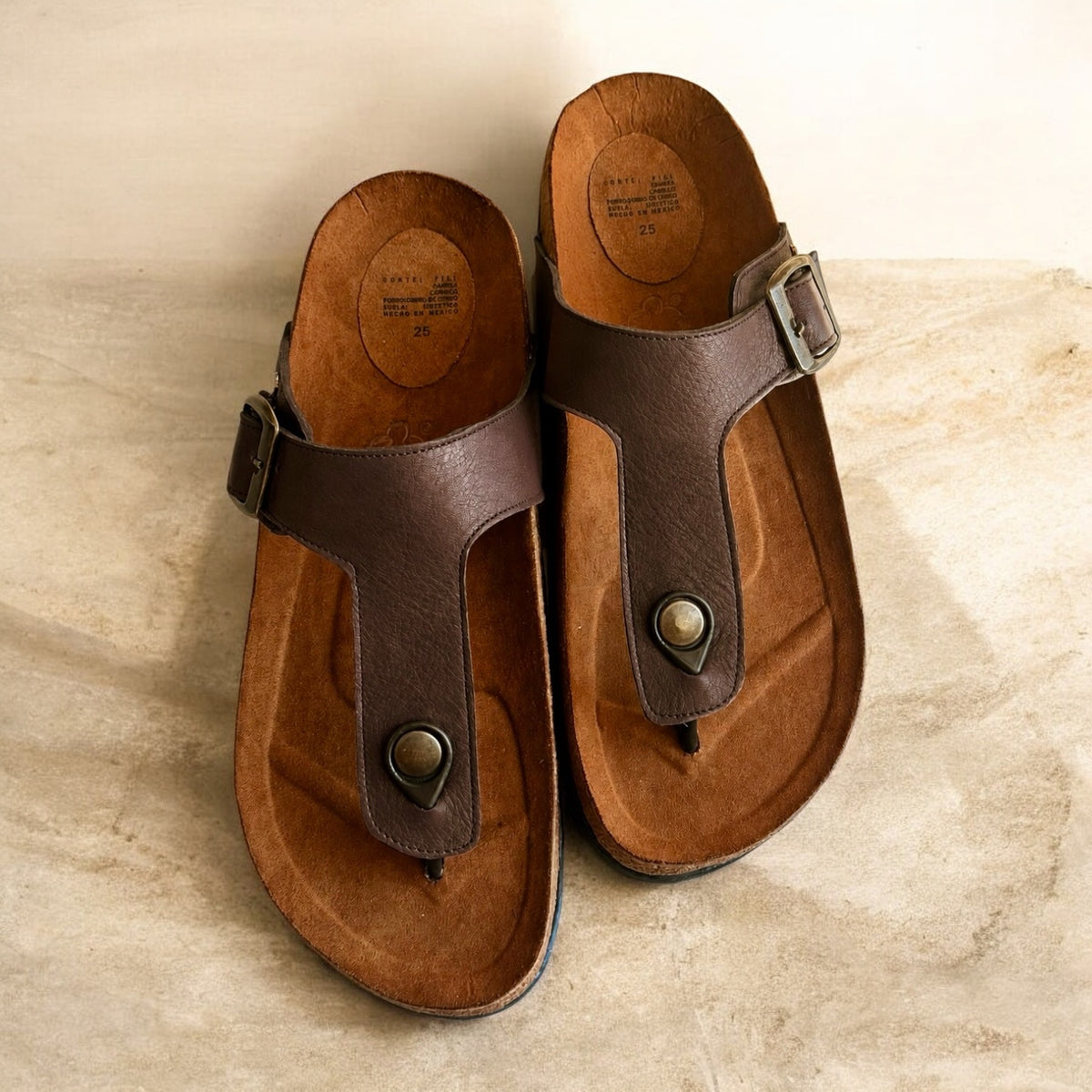 SANDALIA RAÍZ PIEL - UNISEX